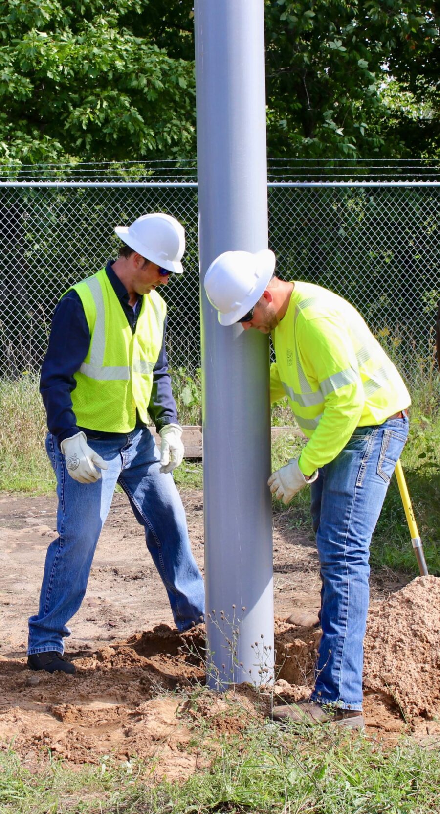 Pinnacle Pole Installation